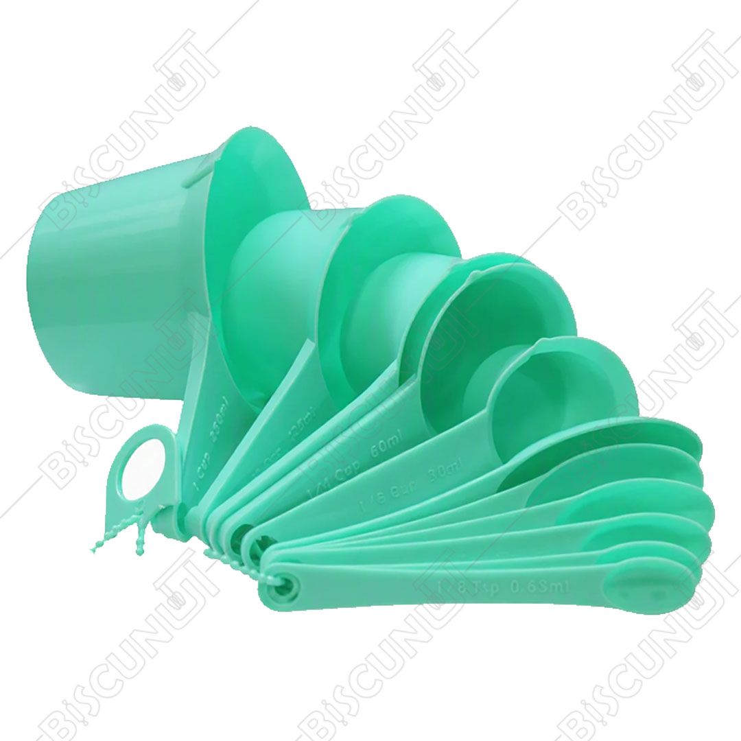 پیمانه اندازه گیری پلاستیکی (11 تیکه)