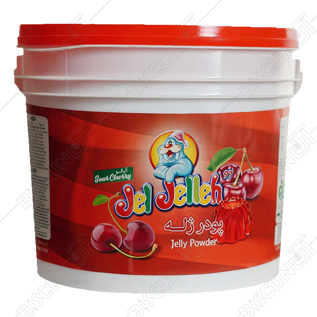 پودر ژله طعم آلبالو