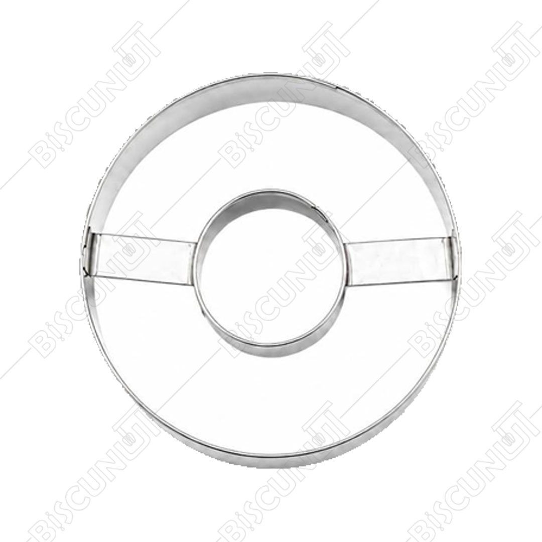 کاتر استیل کنگره دار طرح دایره دونات