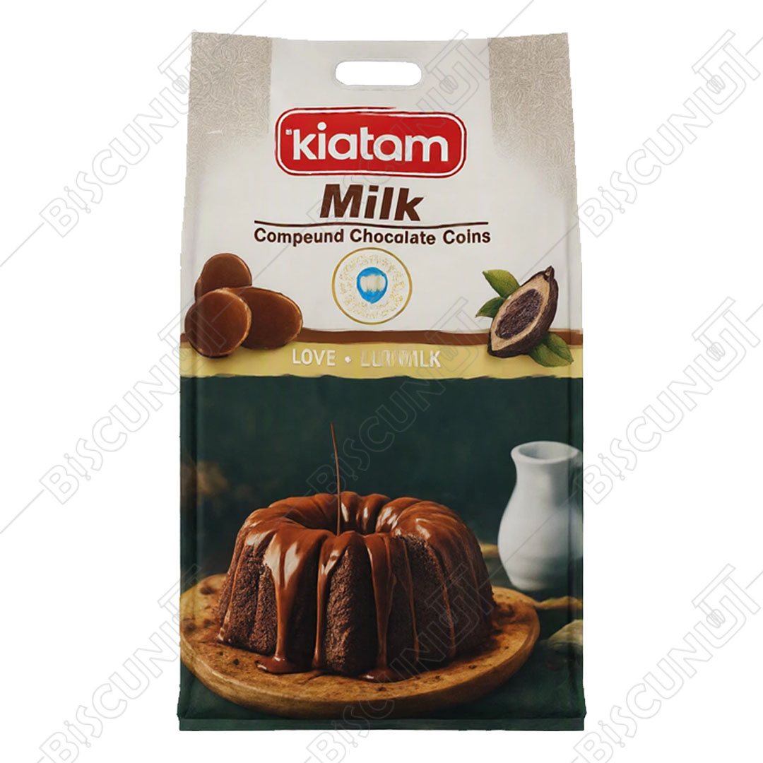 شکلات سکه ای شیری کاکائویی کیاتام