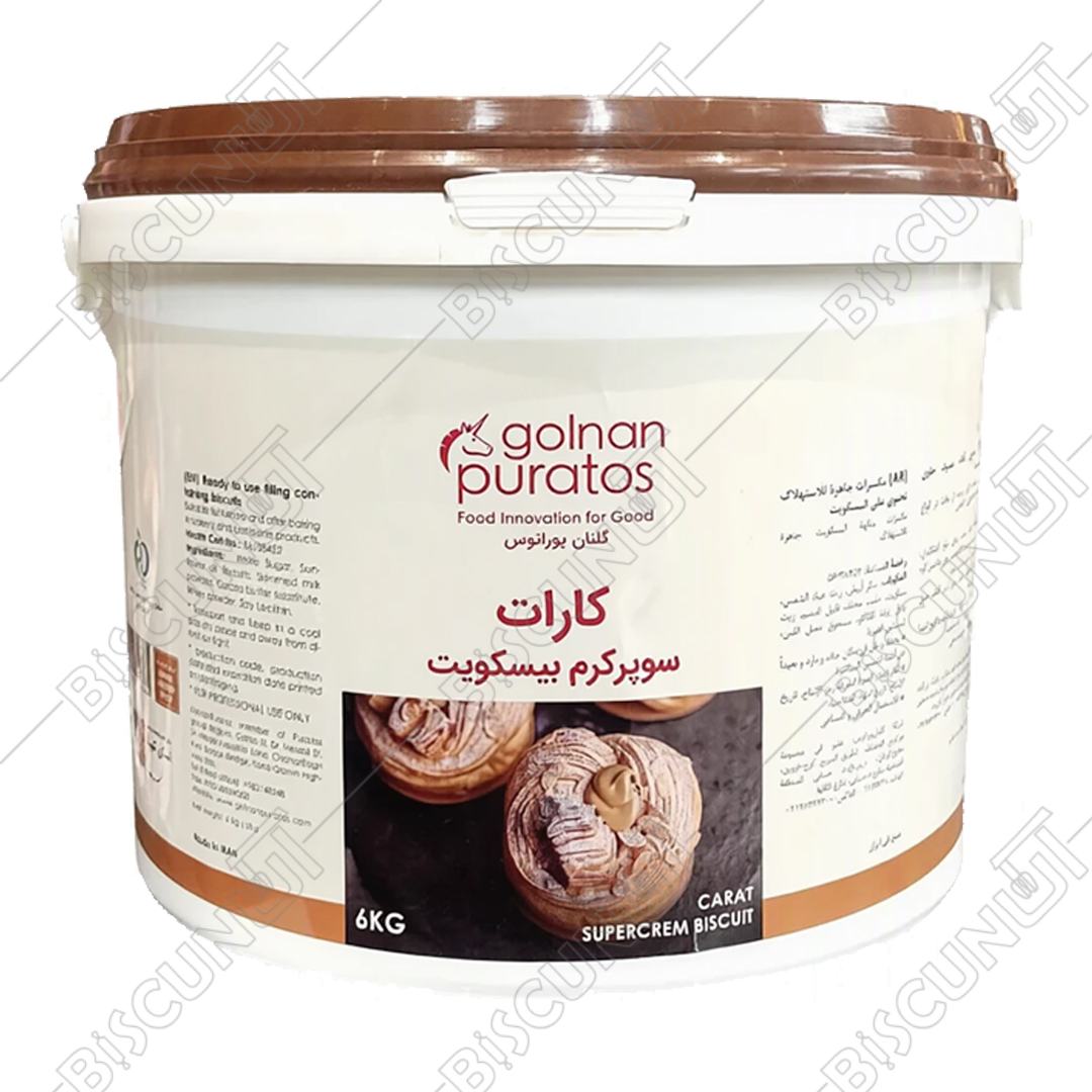 کرم بیسکویت گلنان (6 کیلوگرمی)