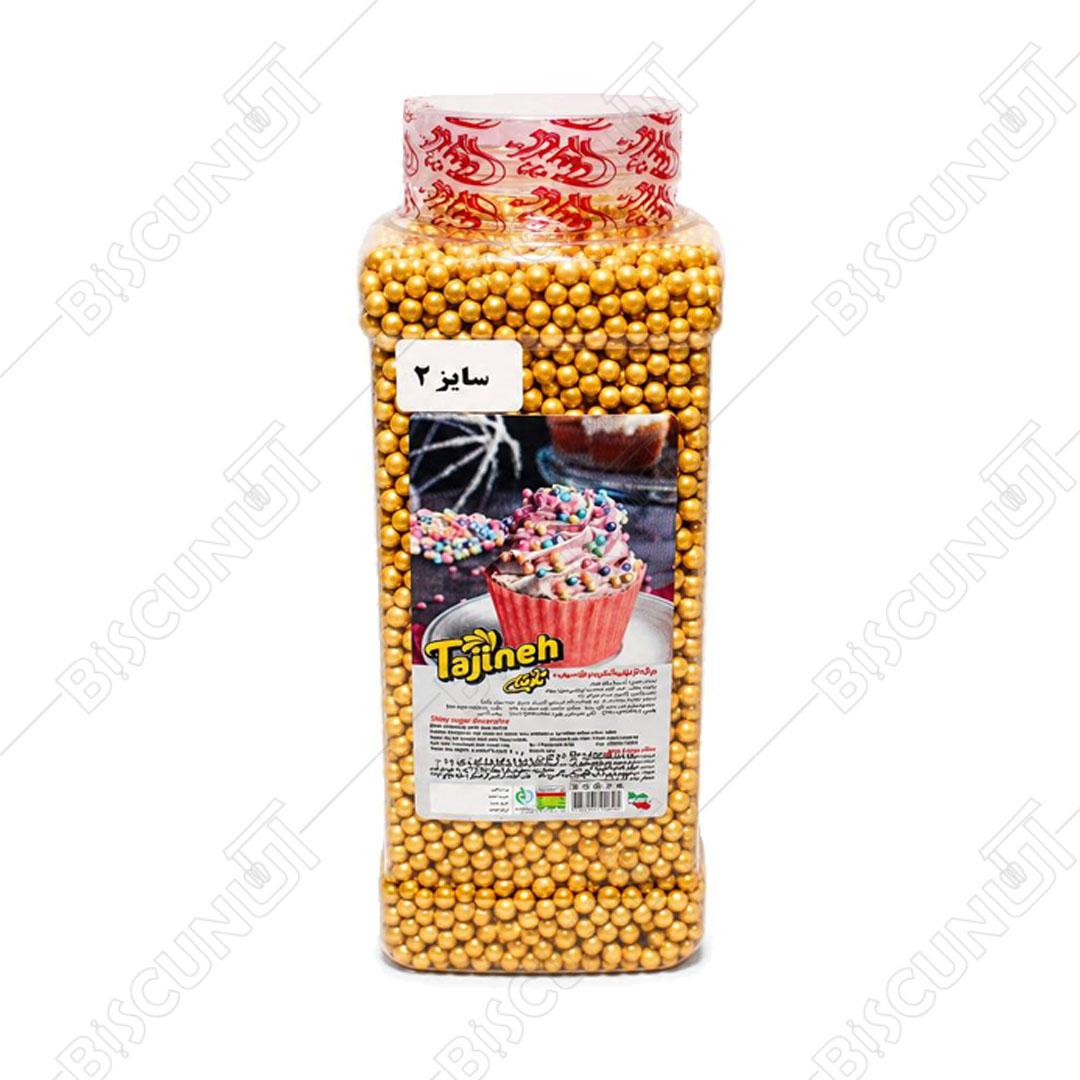 مروارید خوراکی طلایی