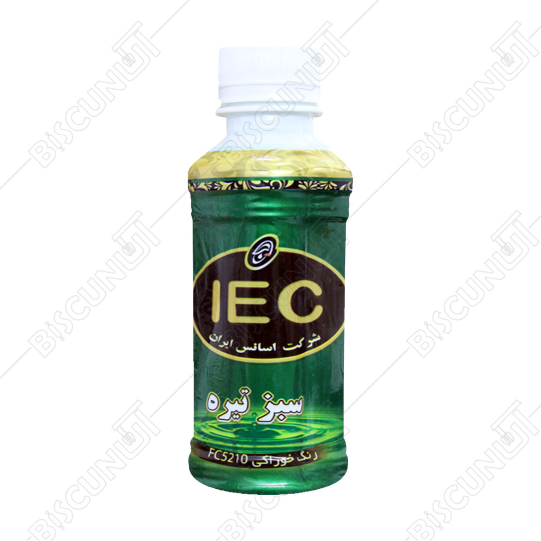 رنگ سبز خوراکی مایع IEC (200 گرم)
