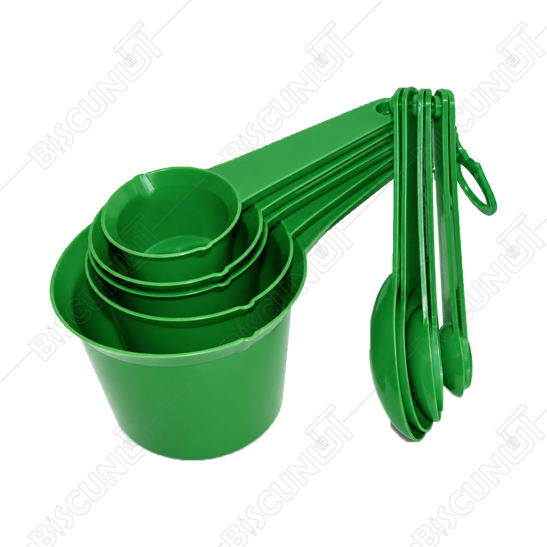 پیمانه اندازه گیری پلاستیکی (11 تیکه)